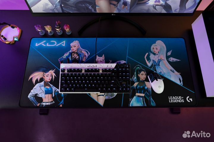 Игровой коврик для мышиLogitech