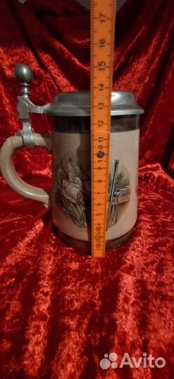 Немецкие пивные кружки с крыжкой