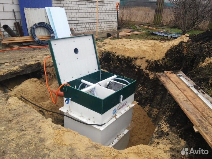 Установка септика под ключ от производителя