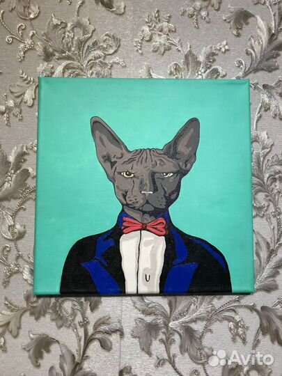 Картина Акрил 30*30 Сфинкс Директор