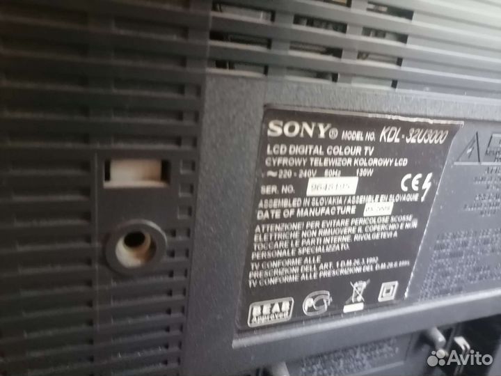Телевизор sony bravia 32