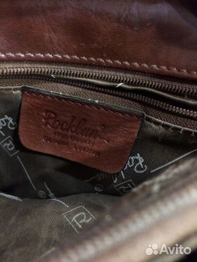 Rockbun барсетка мужская кожа (Italy)