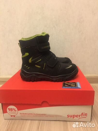 Ботинки зимние/ демисезонные Superfit 34 размер