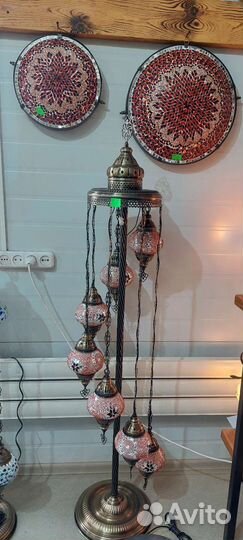 Турецкие торшеры, люстры, светильники