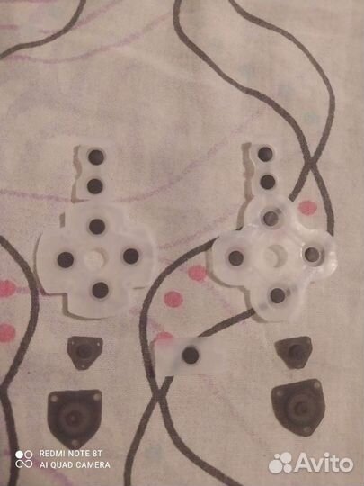 Прокладки, резинки под кнопки Dualshock 4