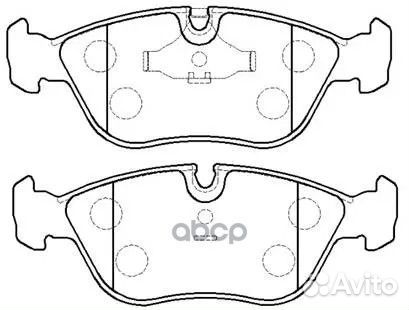 Колодки тормозные дисковые volvo: 850, S70, V70