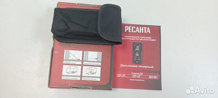 Лазерный дальномер ресанта дл-30 арт. 59084