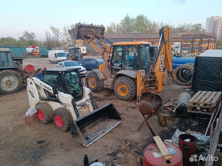 Аренда экскаватора погрузчика
