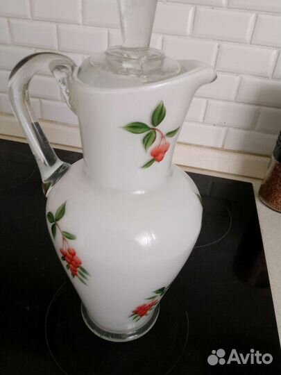 Винтажная фарфоровая тарелка, кувшин за 1500