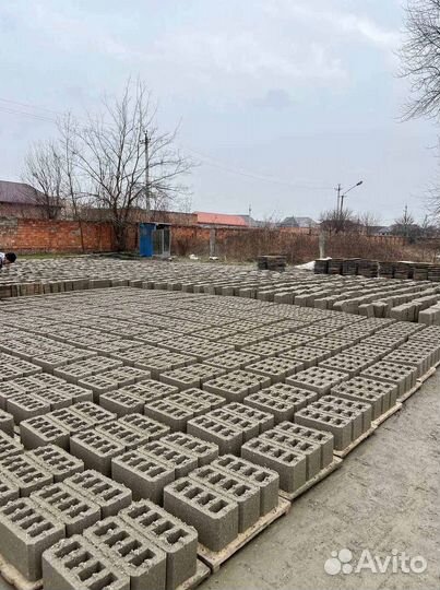 Блок отсевной шлакоблок