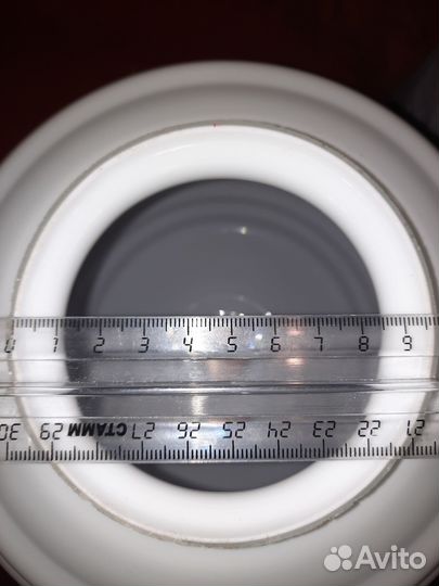 Плафон стеклянный бу