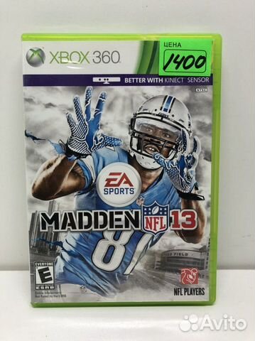 Диск Madden NFL 13 для Xbox 360