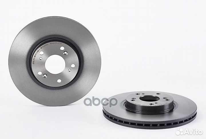 Торм диск пер.вент.300x25 5 отв. min 2