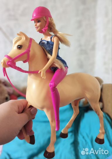 Куклы и лошади пакетом, куклы барби
