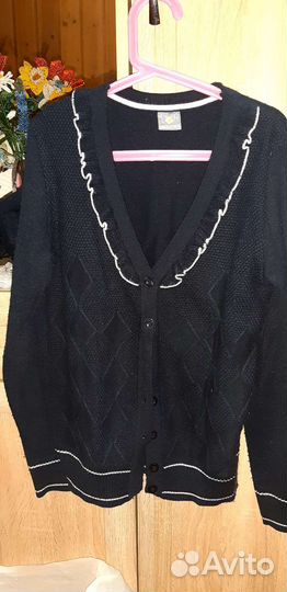 Кофточка и жилет школьные. 140-146