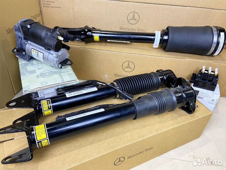 Задний левый амортизатор Mercedes ML GL