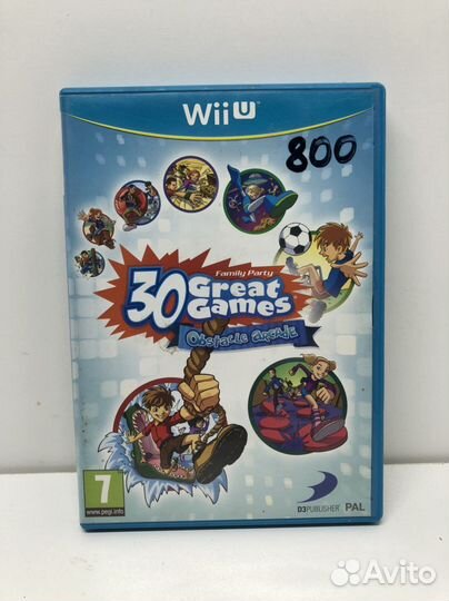 Диск 30 Great games для Nintendo Wii