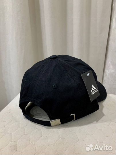 Бейсболки adidas, мужская, черная