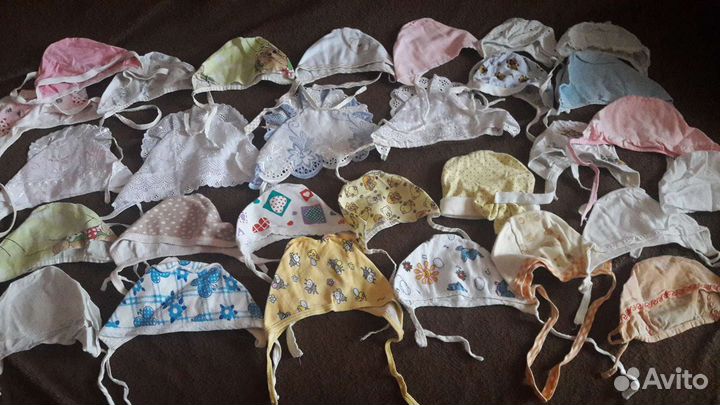 Чепчик для новорожденного