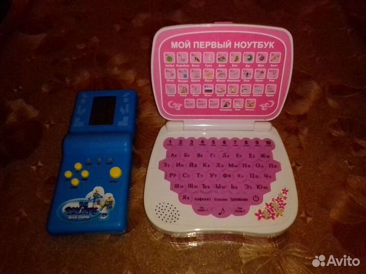 Детский обучающий компьютер и игра 