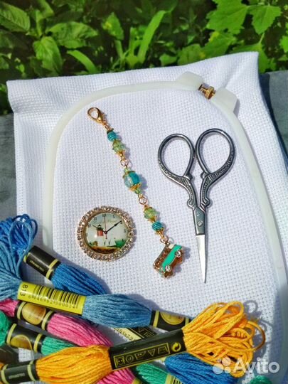 Маячок для ножниц, магнитик для игл