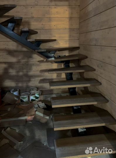 Лестничный каркас под ключ