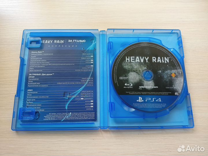 Heavy rain и за гранью две души ps4 обмен/продажа