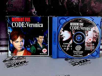 Диск sega Resident Evil Code: Veronica