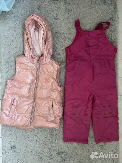 Пакет вещей на девочку 98 104