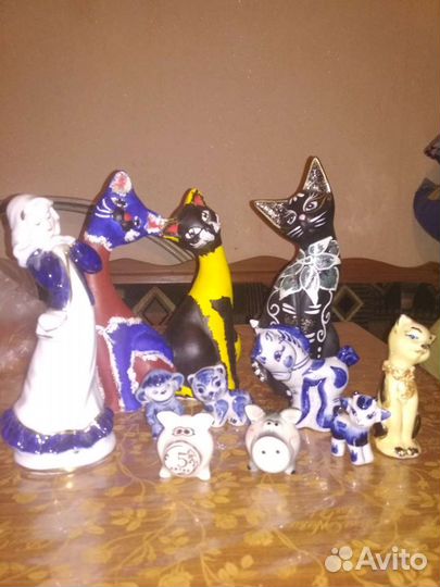 Фарфоровые статуэтки Болгария, гжель