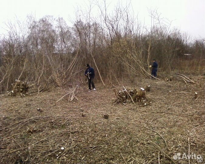 Уборка участка, уборка территории