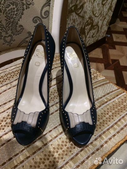 Туфли женские натуральная кожа Италия