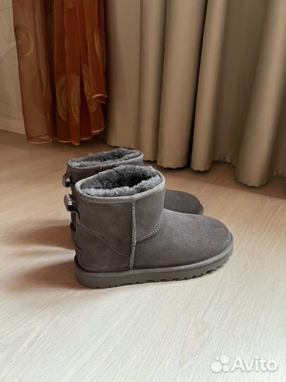 Угги короткие Ugg Classic Mini Grey
