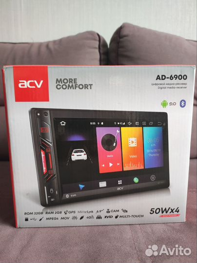 Магнитола ACV AD6900