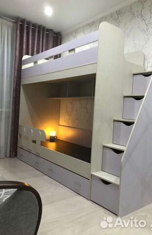 Двухъярусная кровать можно в рассрочку