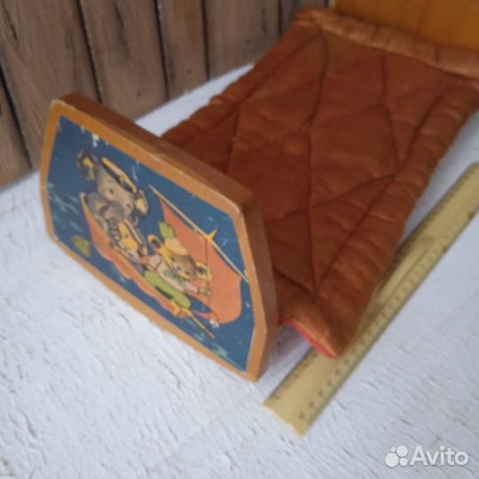 Кровать-качалка СССР для куклы