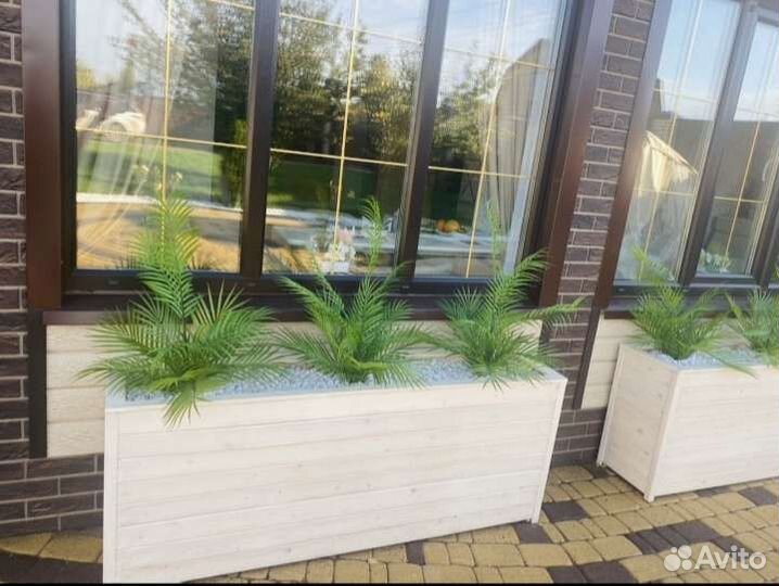 Ящик декоративный для цветов уличный кашпо