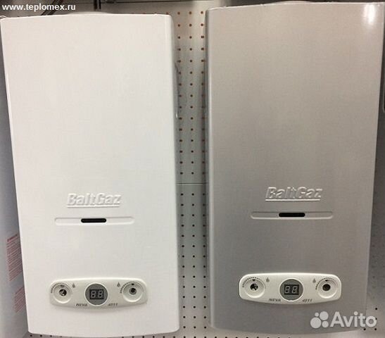 Проточный газовый водонагреватель