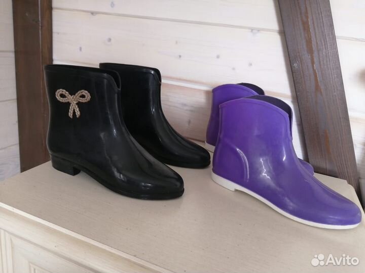 Сапоги резиновые женские