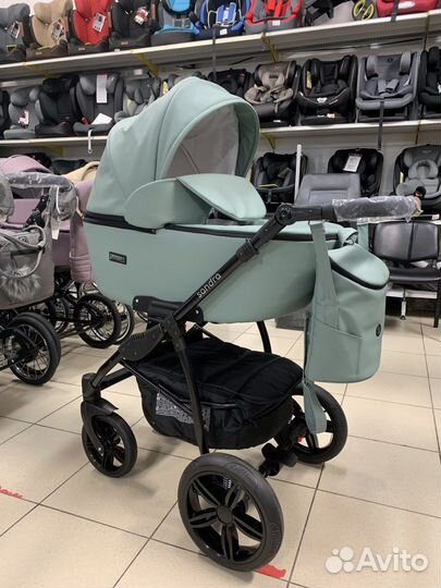 Коляска 2в1 Peppy Sandra