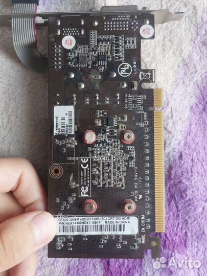 Видеокарта gt 430 2gb