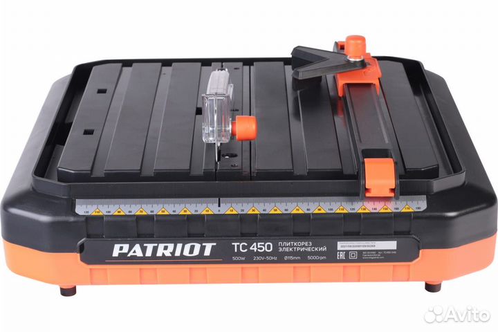 Плиткорез электрический patriot 500 Вт 115мм TC 4