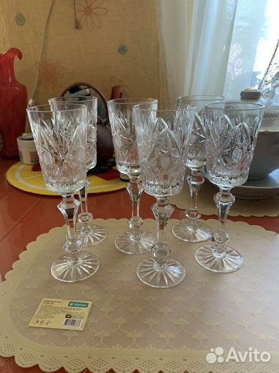 Хрустальные фужеры