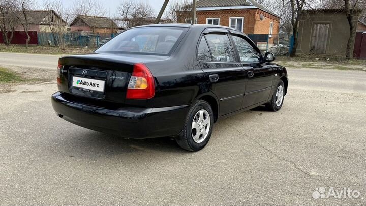 Hyundai Accent 1.5 МТ, 2005, 180 000 км