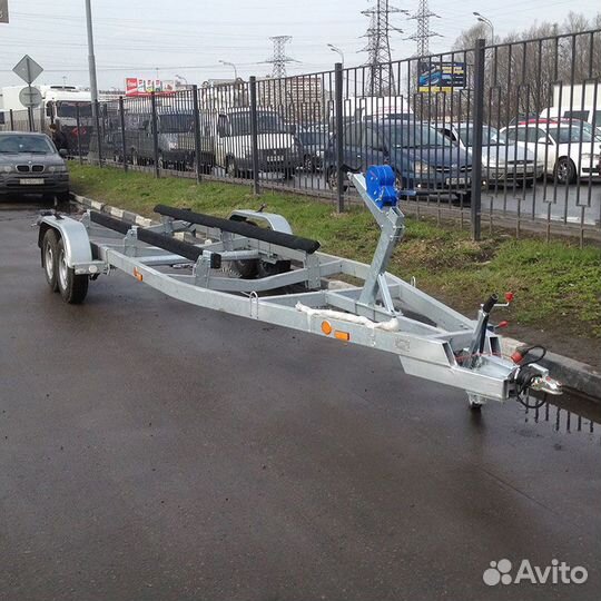 Прицеп для катеров и яхт мзса L 8022-2.25.402
