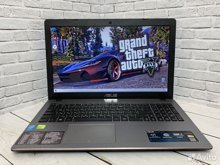 Игровой ноутбук Asus SSD/12Gb/Nvidia/гарантия