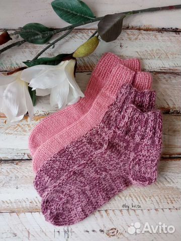 Носки вязаные