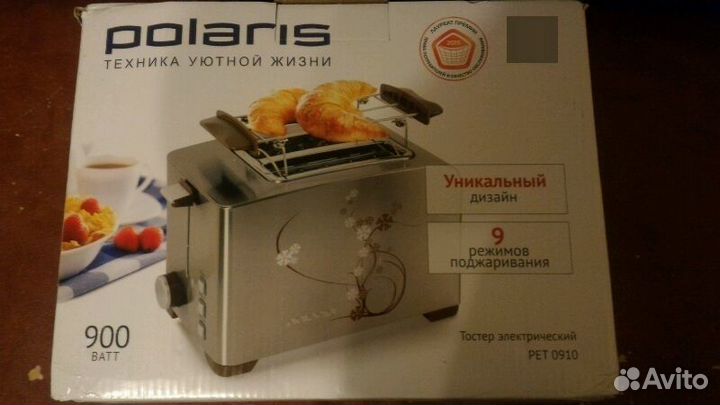 Тостер Polaris pet0910 Новый