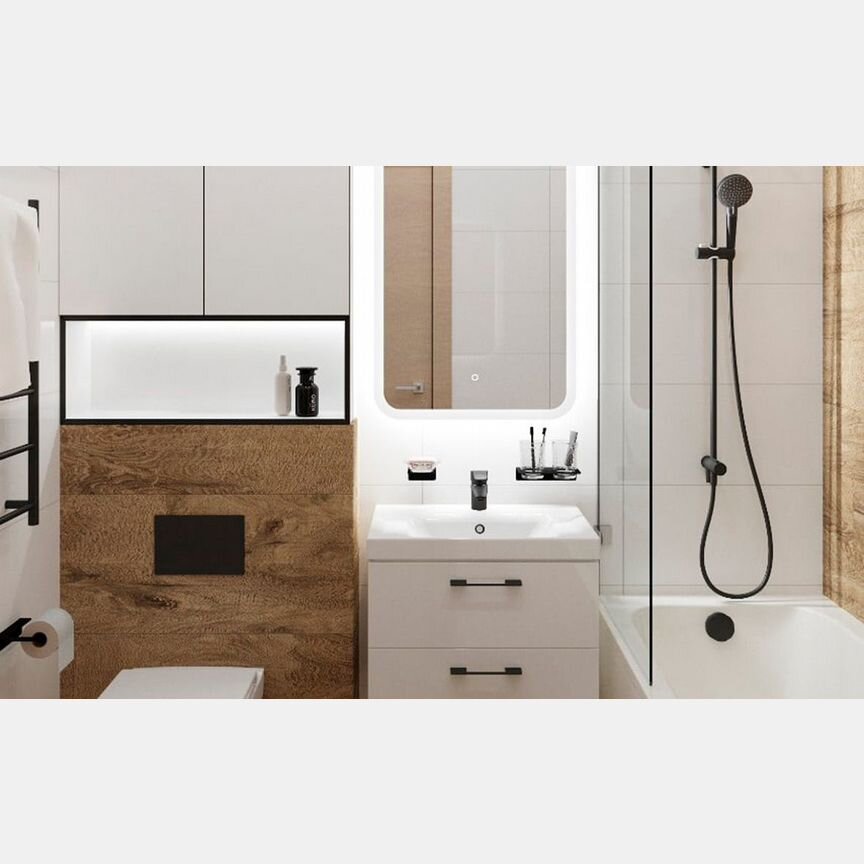 2-к. квартира, 53,7 м², 5/12 эт.