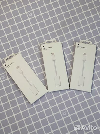 Адаптер Apple USB-C to Lightning